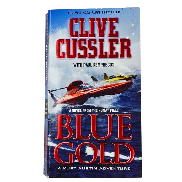 Clive Cussler Other - Blue Gold by Clive Cussler, Paul Kemprecos - Paperback - A Kurt Austin Adventure